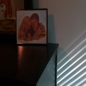 Beautiful black family portrait